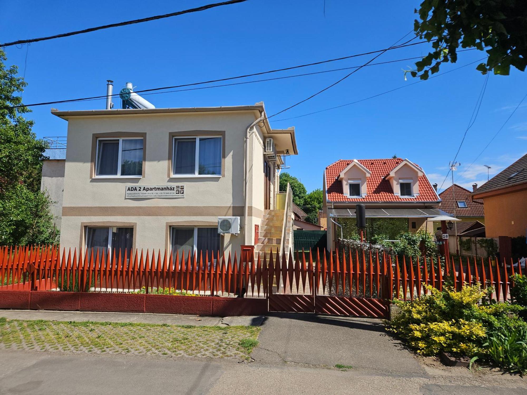 ADA 2 Apartmanház Hajduszoboszlo Bagian luar foto