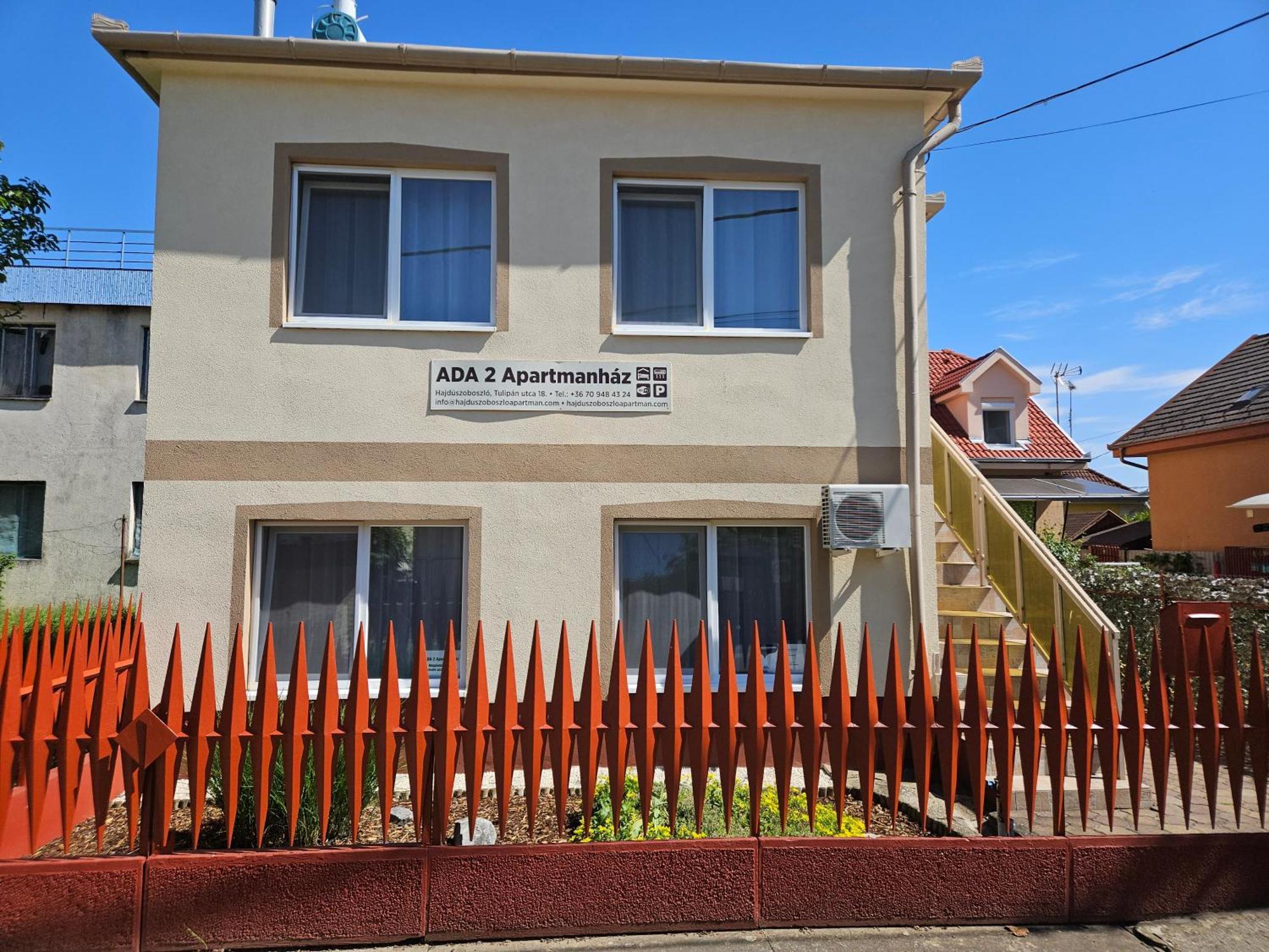 ADA 2 Apartmanház Hajduszoboszlo Bagian luar foto